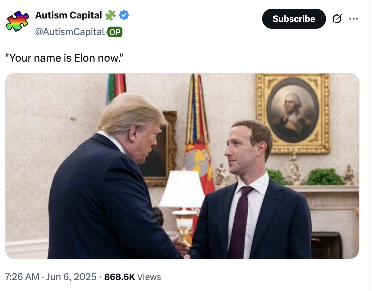 Meme tagged politics, reaction
